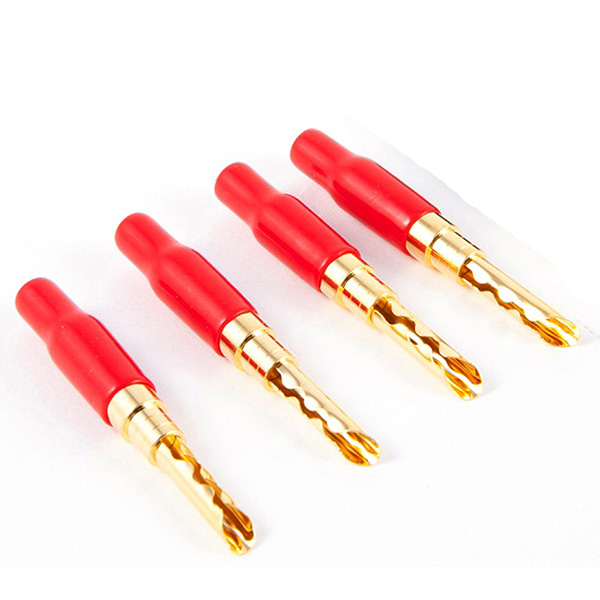BLACK RHODIUM Z plug Red screw