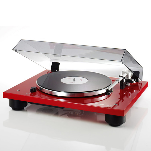 Thorens TD 206 Highgloss Red