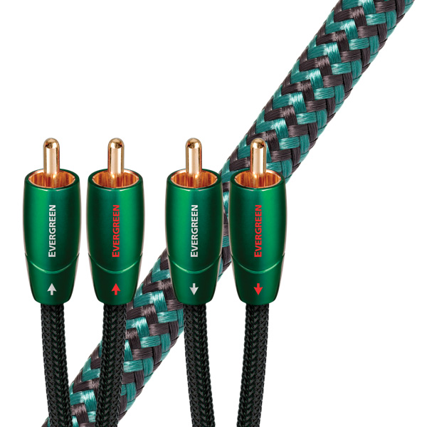 AudioQuest Evergreen RCA-RCA, 8,0 м