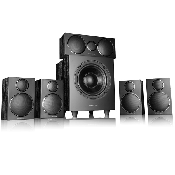 Wharfedale DX-3 5.1 HCP System Black Oak