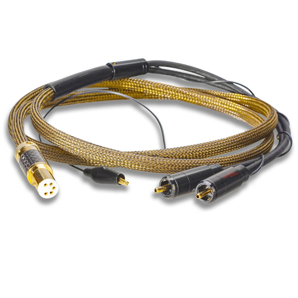 Zavfino Midas Gold Phono Cable Angle DIN-RCA 1,5 m