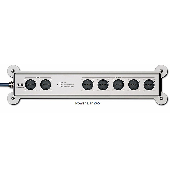 T+A Power Bar 2+5 HD Silver