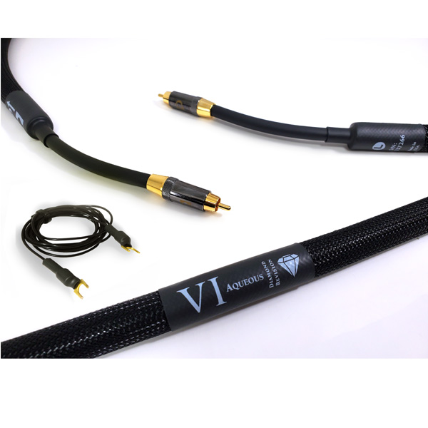Purist Audio Design Aqueous Aureus Phono Cable Diamond Revision RCA-RCA 1,2 m