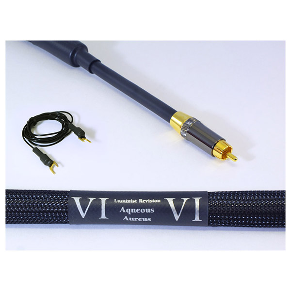 Purist Audio Design Aqueous Aureus Phono Cable Luminist Revision RCA-RCA 1,2 m