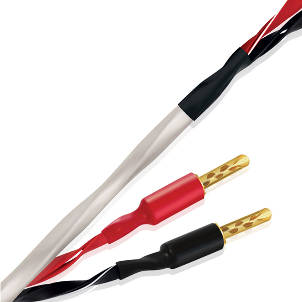 Wireworld Luna 10 Speaker Cable Banana 2.5 m Wireworld Luna 10 Speaker Cable Banana 2.5 m