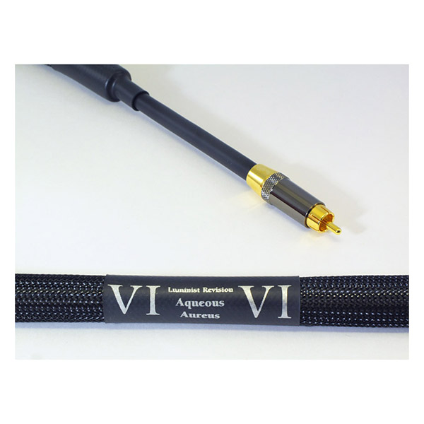 Purist Audio Design Aqueous Aureus Interconnect Luminist Revision RCA 1,0 m