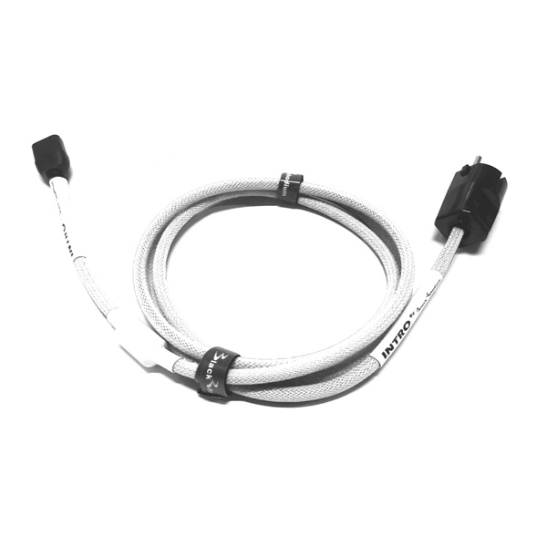 Black Rhodium Intro Power Schuko/C13 IEC White 2,0 m