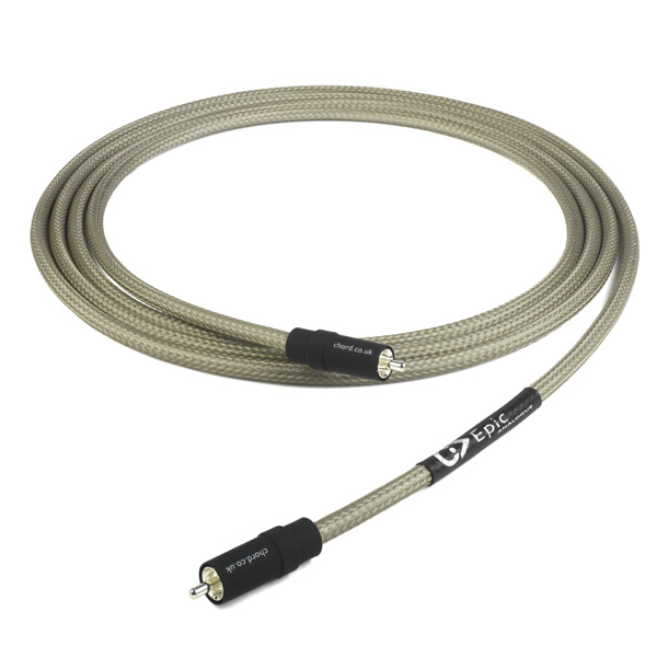 Chord Company Epic X Subwoofer RCA 10.0 m