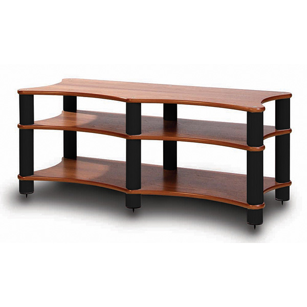 Solid Tech Radius Duo 3 black corner-pillars Walnut Solid Tech Radius Duo 3 black corner-pillars Walnut