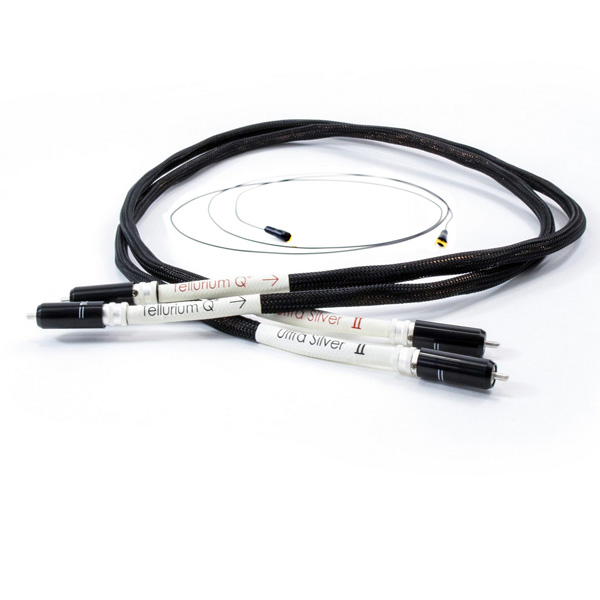 Tellurium Q Ultra Silver Phono RCA 1.5 м Tellurium Q Ultra Silver Phono RCA 1.5 м