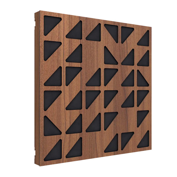 Vicoustic VicPattern Ultra Triangles MKII Natural Walnut