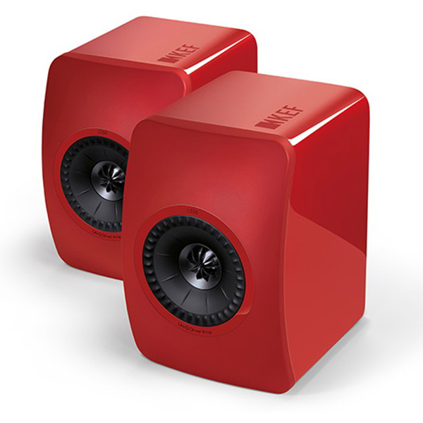 KEF LS50 Racing Red