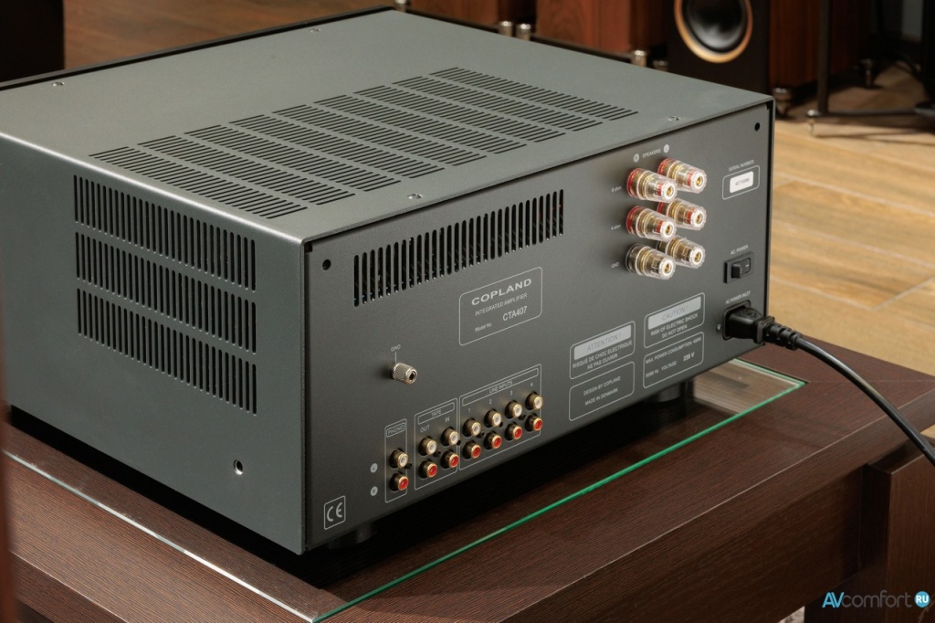 Интегральный усилитель Copland CTA407 в AVComfort.ru