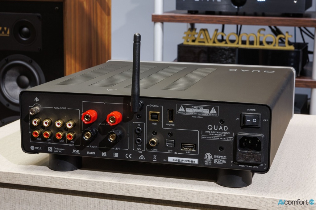 Интегральный усилитель Quad 3 в AVComfort.ru