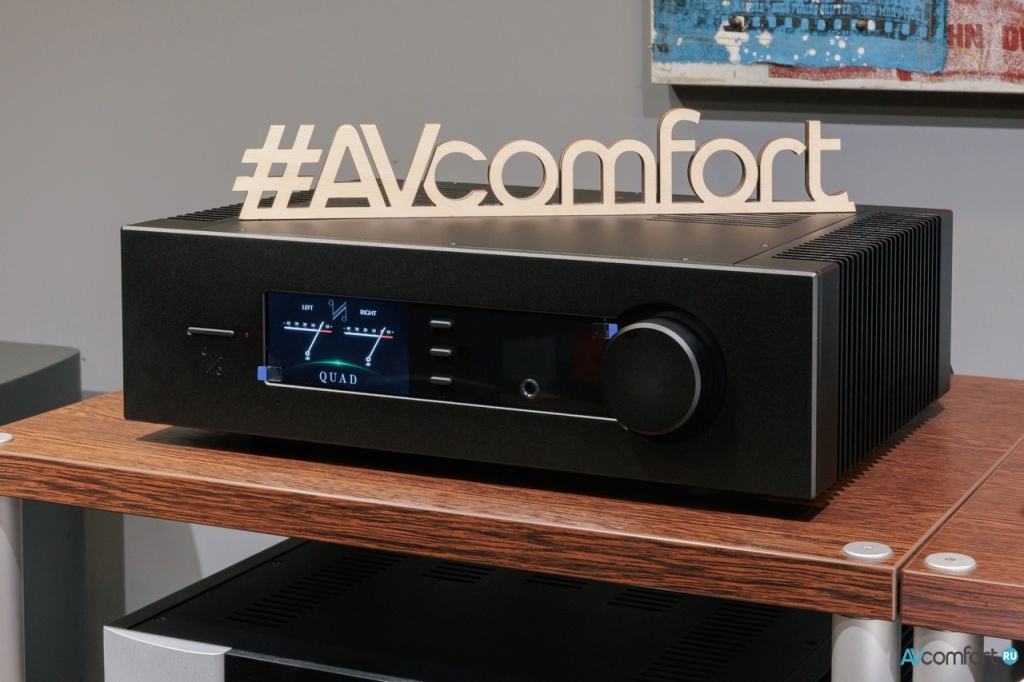Интегральный усилитель Quad Platina Integrated и cетевой проигрыватель Quad Platina Stream в AVComfort