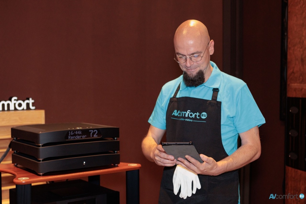 Лидер цифрового аудио MSB Cascade у шефа в AVComfort