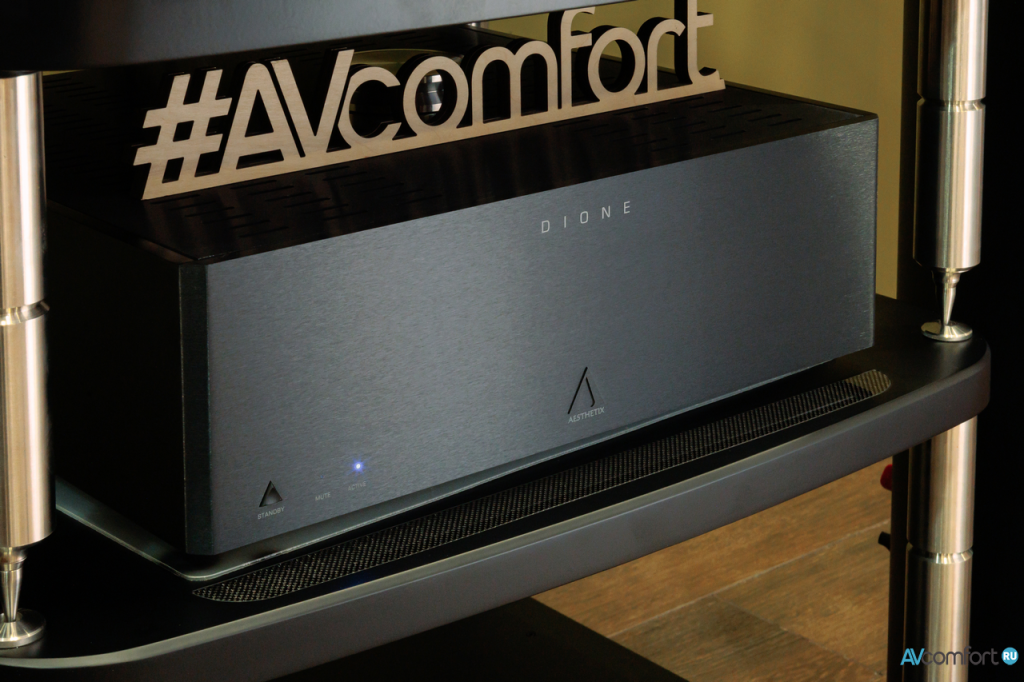 Усилитель мощности Aesthetix Dione и предусилитель Aesthetix Pallene в AVComfort