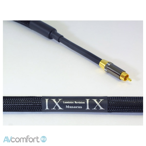 AVComfort, Purist Audio Design Musaeus Interconnect Luminist Revision RCA 1,0 m