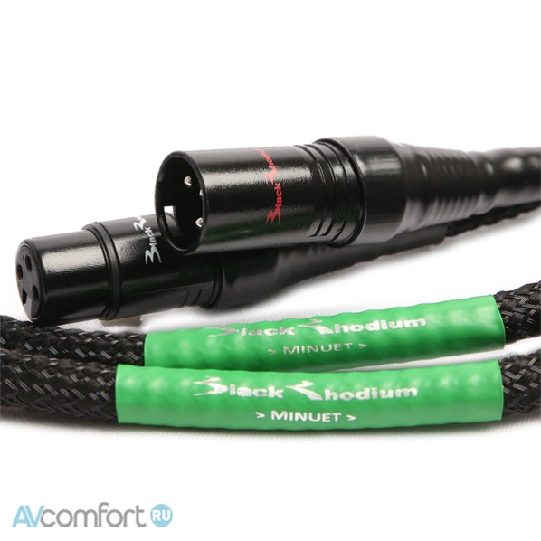 Black Rhodium Minuet XLR 1,5 m