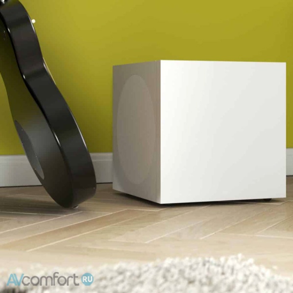 System Audio Signature Sub 8 Satin White