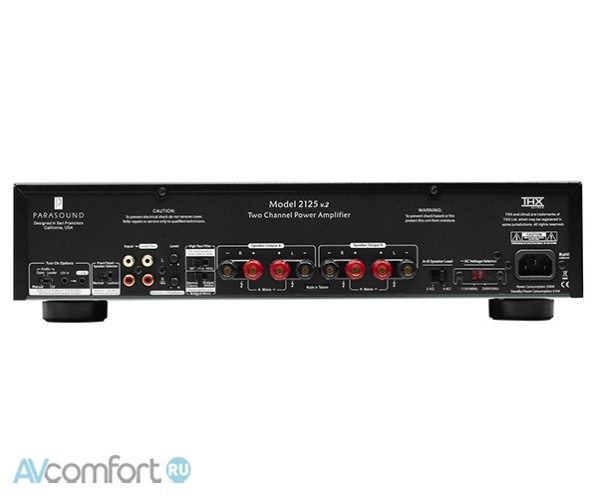 Parasound 2125 v2 Black