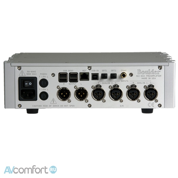 Boulder 812 DAC Preamplifier Boulder 812 DAC Preamplifier
