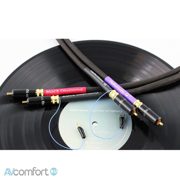 Tellurium Q Black Diamond Phono RCA 2.0 м