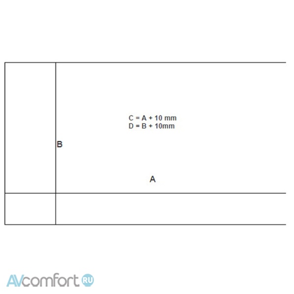 Kauber Frame CLR 118" 261x146 ALR