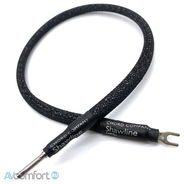 AVComfort, Chord Company Shawline PhonoARAY Earth Cable (4 mm spade) 1,5 m