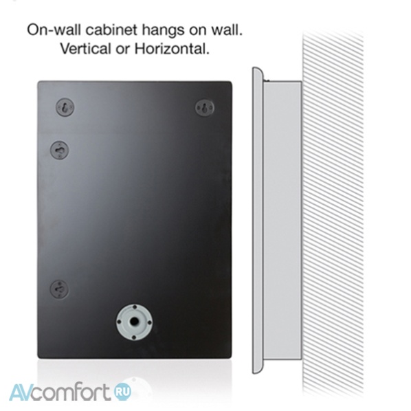 Monitor Audio Soundframe 3 On Wall Black