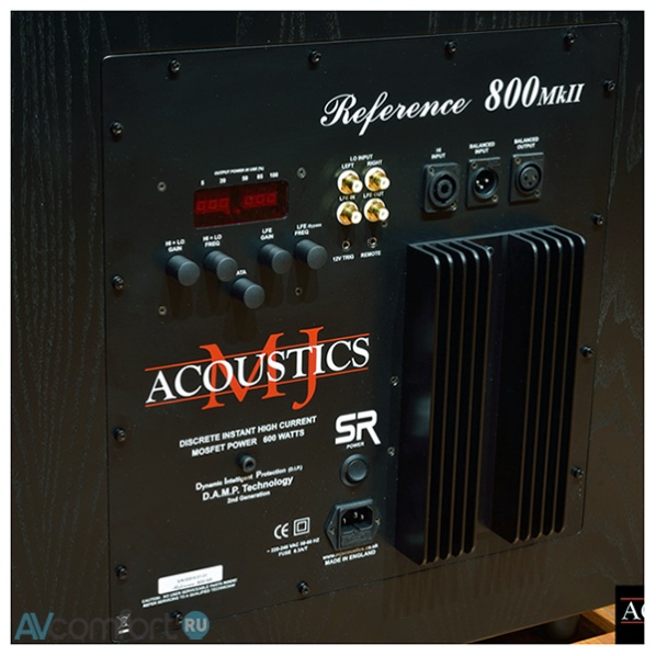 MJ Acoustics Reference Radial 800Mk2-FF SR Black Ash