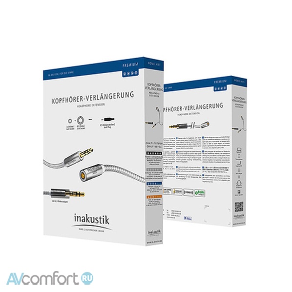 Inakustik Premium Extension Cable 3.5-3.5 jack 7,5 m