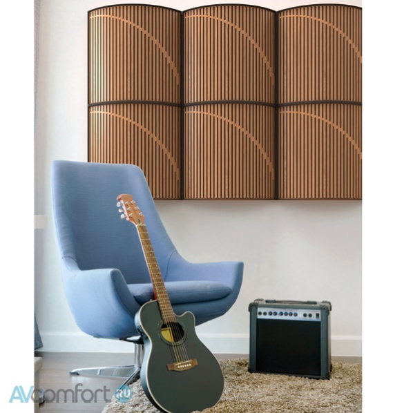 Vicoustic Cinema Round Ultra Fuser Dark Walnut