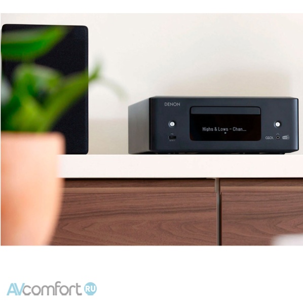 DENON RCD N12DAB Black