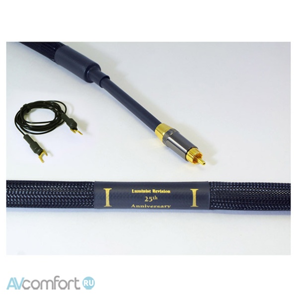 AVComfort, Purist Audio Design 25th Anniversary Phono Cable Luminist Revision RCA-RCA 1,2 m