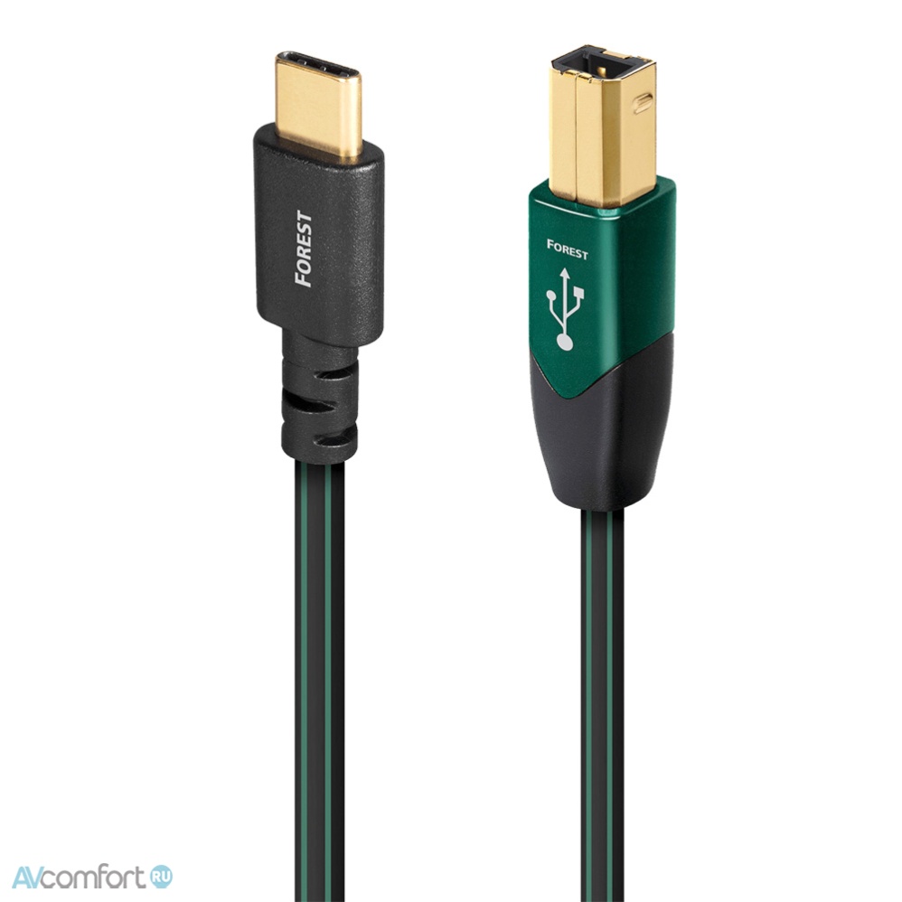 AVComfort, AudioQuest Forest USB-C - USB-B, 0.75 м