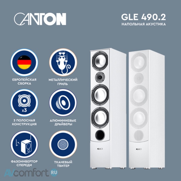 Canton GLE 490.2 White