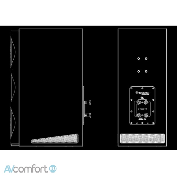 Perlisten Audio R5m Black High Gloss