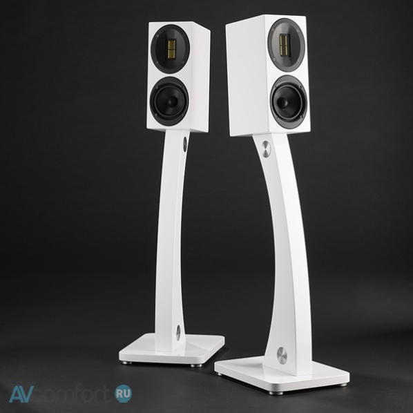 Scansonic HD Speaker Stand Single HG White