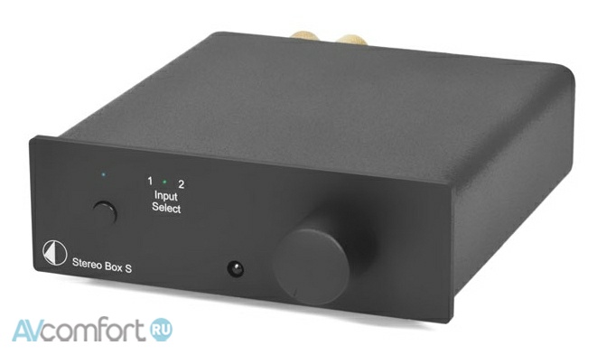 AVComfort, PRO-JECT Stereo Box S Black