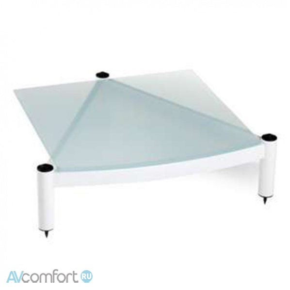 AVComfort, ATACAMA Equinox RS Single Shelf Module HI-FI 145 mm Satin Black/Arctic Frost Glass