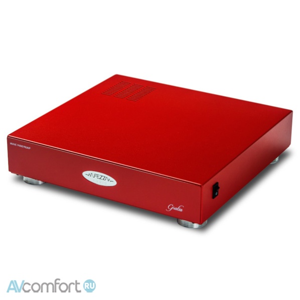 AVComfort, Fezz Audio Gratia MM/MC Powered by Burson Burning Red