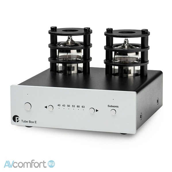 AVComfort, Pro-Ject Tube Box E Silver