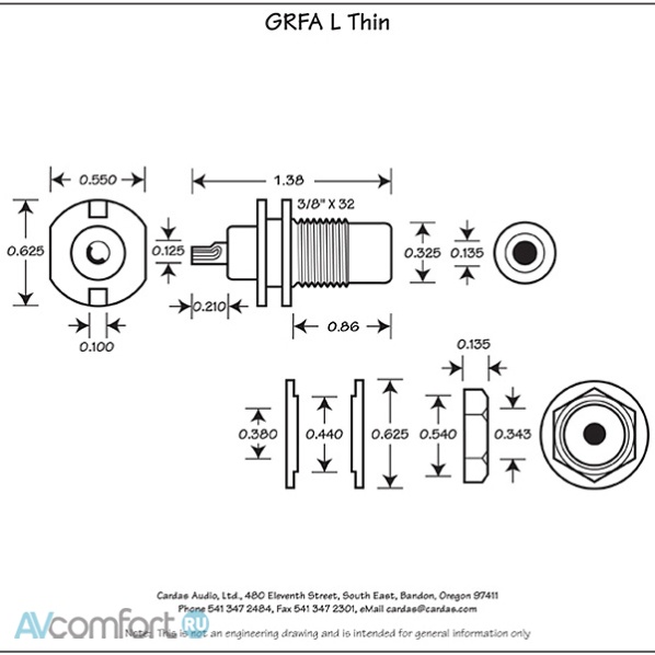 Cardas Audio GRFA L Thin