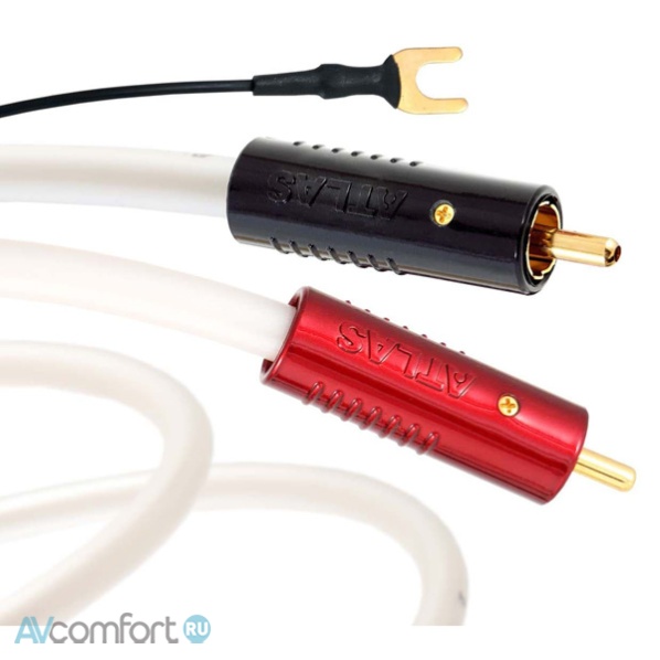 Atlas Cables Element Turntable Achromatic RCA 1,5 m