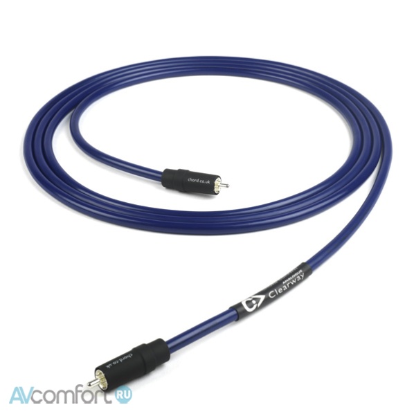 AVComfort, Chord Company Clearway X Subwoofer RCA 5.0 m