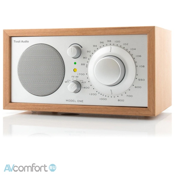 Tivoli Audio Model One Silver Cherry