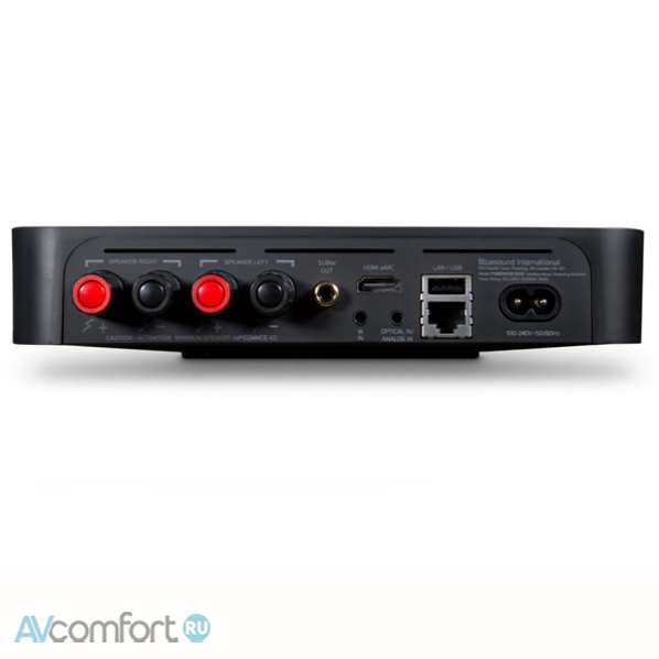 BLUESOUND PowerNode N230 Edge Black