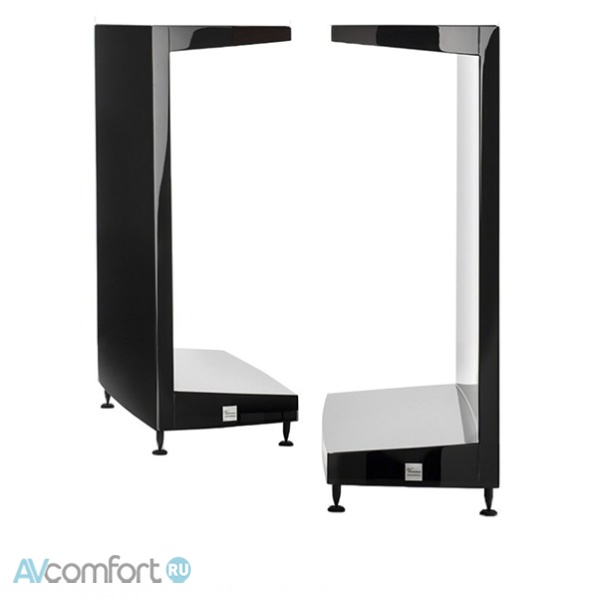 AVComfort, Vienna Acoustics The Kiss Stand Piano Black Left