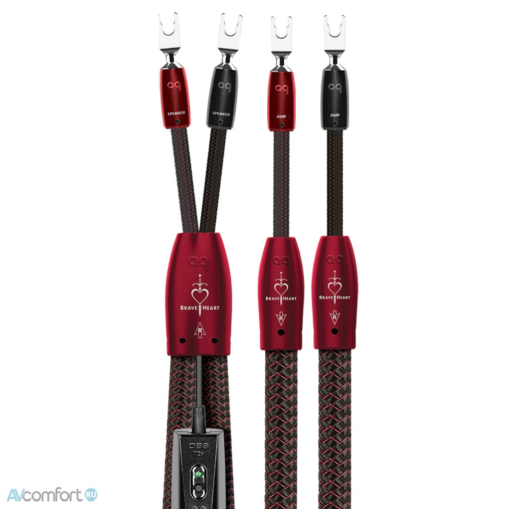 AVComfort, AudioQuest Brave Heart Zero Spade 4.5 м